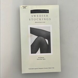 Black Polka Dot Tights